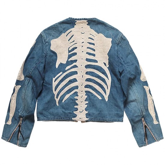 Kapital RARE Kapital Boro Patched Denim Jacket | Grailed